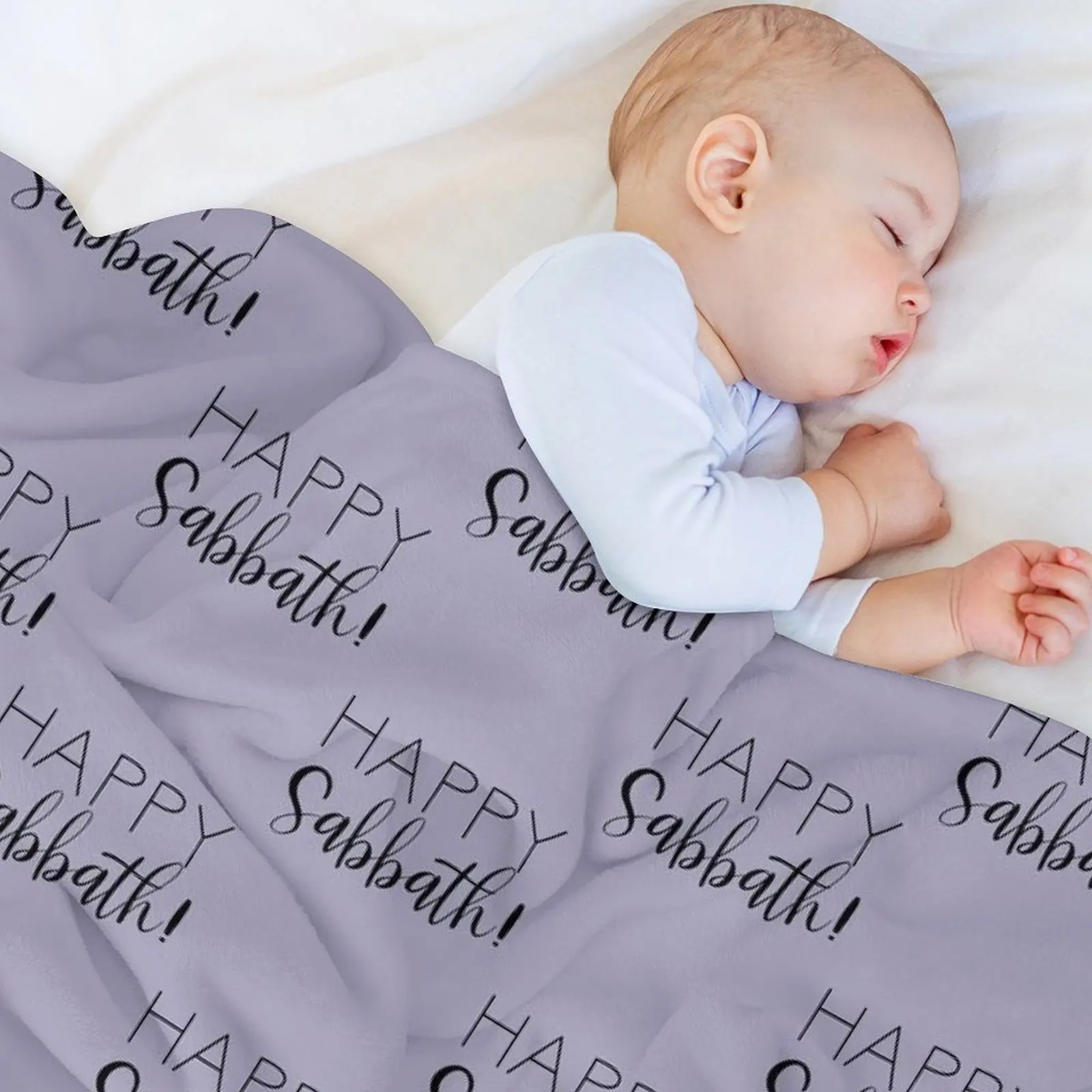 Happy Sabbath адвентист седьмого дня роскошное пушистое одеяло для младенцев