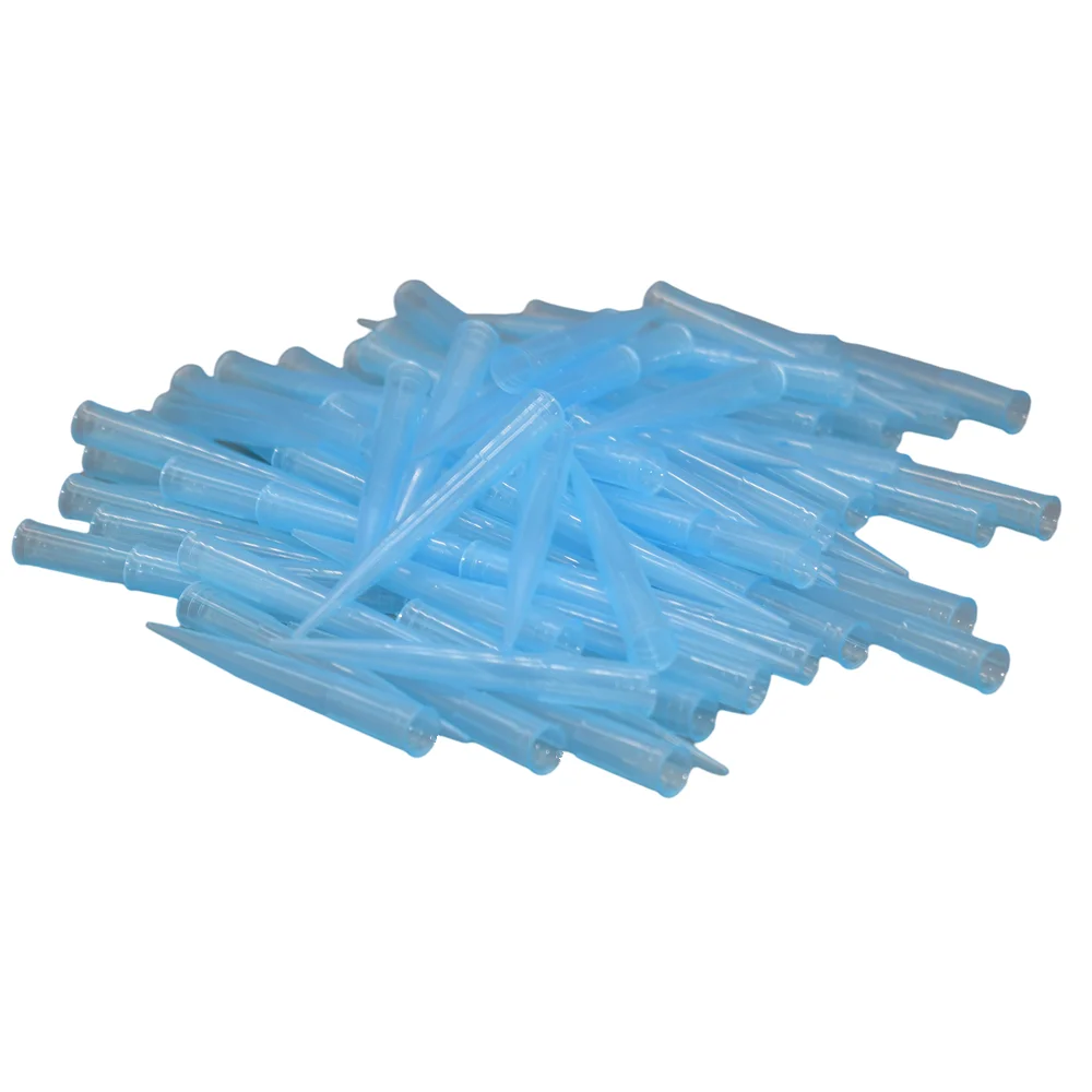 

500pcs PP Tapered Blunt Tips Silicone Glue Dispenser Needles Nozzles Set Tapered Dispensing Tips Adhesive Glue Dispensing Needle