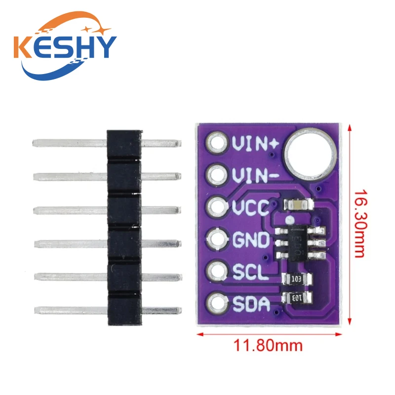 16-битный аналоговый/цифровой преобразователь AD ADS1110 обнаружение температуры