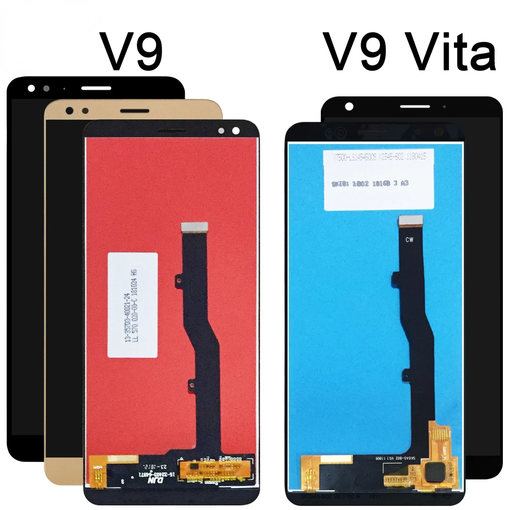 

Для ZTE Blade V9 V0900 V9 Vita LCD дисплей с фотографией для ZTE V9 V9 Vita кодирующий преобразователь сенсорного экрана в сборе