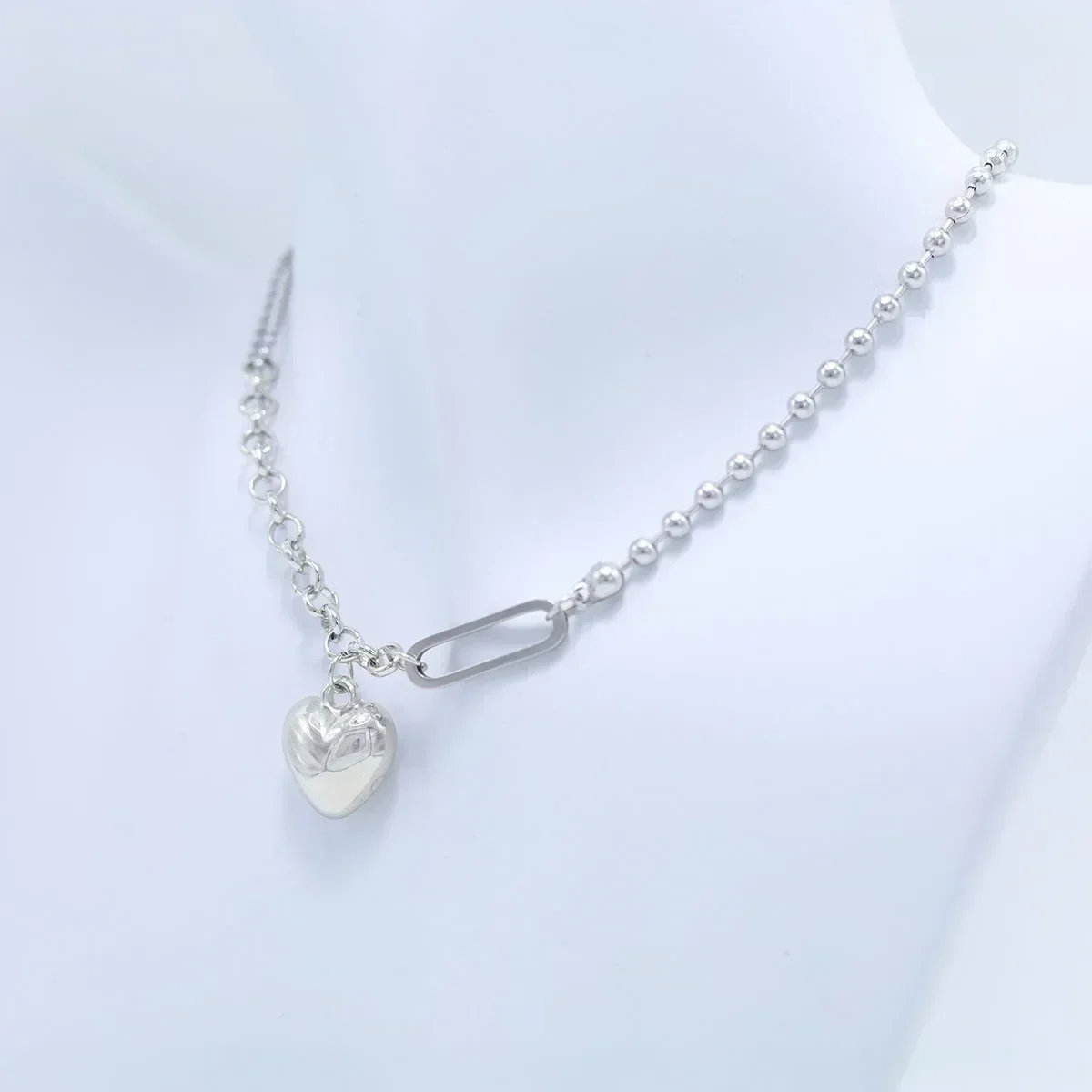 ChicSilver персонализированное серебряное изящное маленькое ожерелье с подвеской в