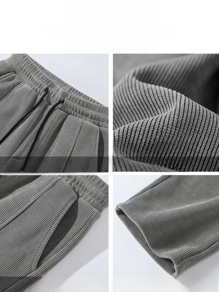 Warrior Men's Casual Pants Spring 2025 New Chenille Trousers Boys American Fashion Sweat pants Straight K |