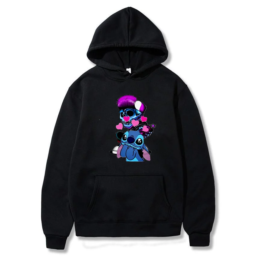 

New men's hoodie sportswear solid color printed men's and women's sportswear autumn and winter long sleeve Harajuku jumper