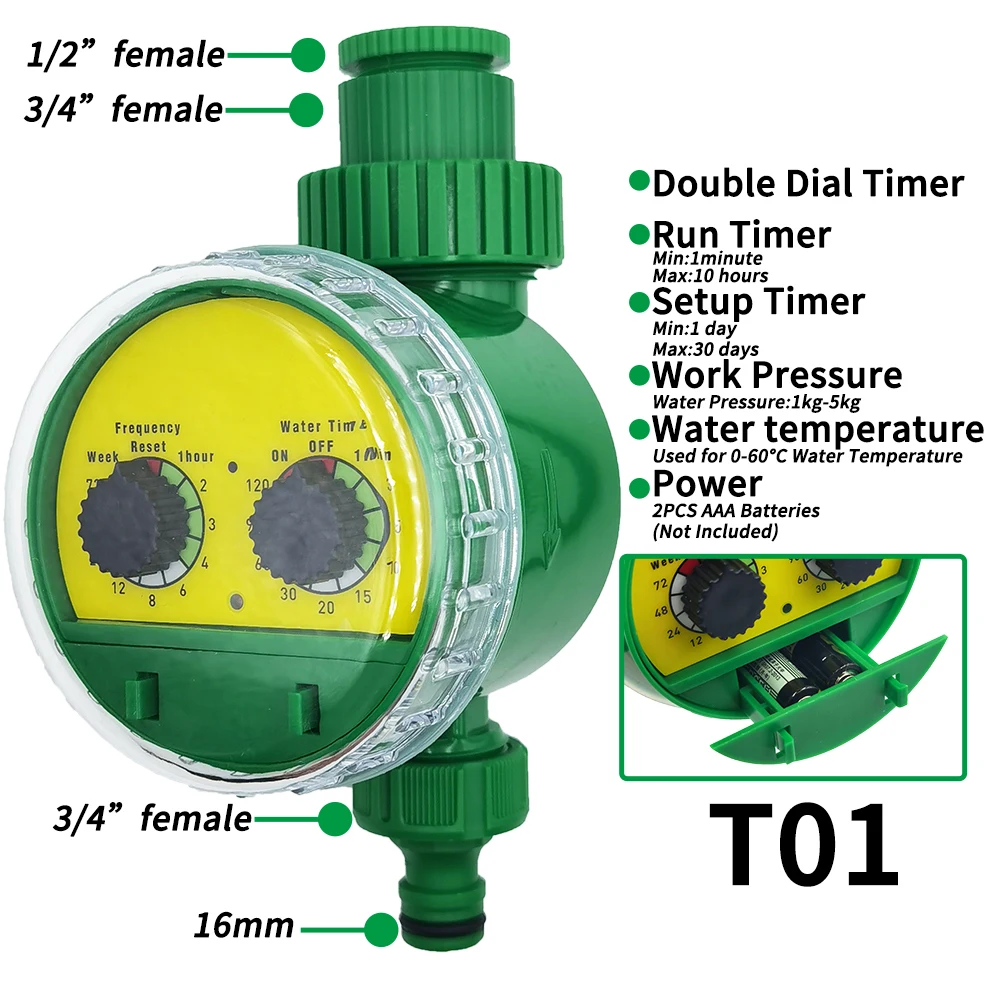 

Автоматическая система капельного орошения 5-50 м