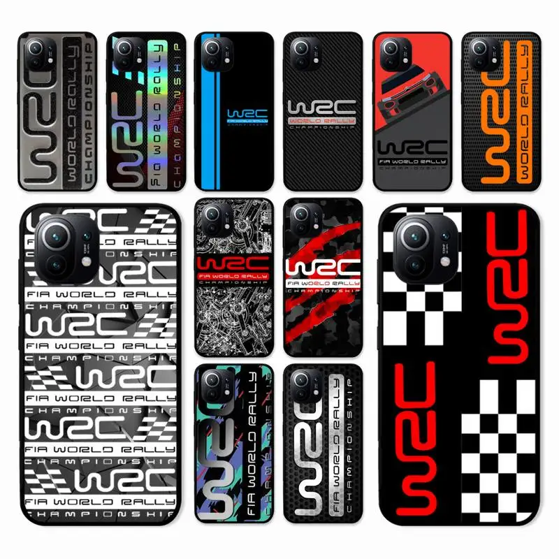 

WRC Rally Racing logo Phone Case for Xiaomi mi 5 6 8 9 10 lite pro SE Mix 2s 3 F1 Max2 3 coque