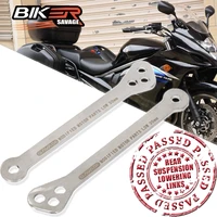 moto rear suspension lowering links for suzuki gsx gsf 600 650 1250 bandit gsxr 1000 parts motorcycle lower drop kit accessories