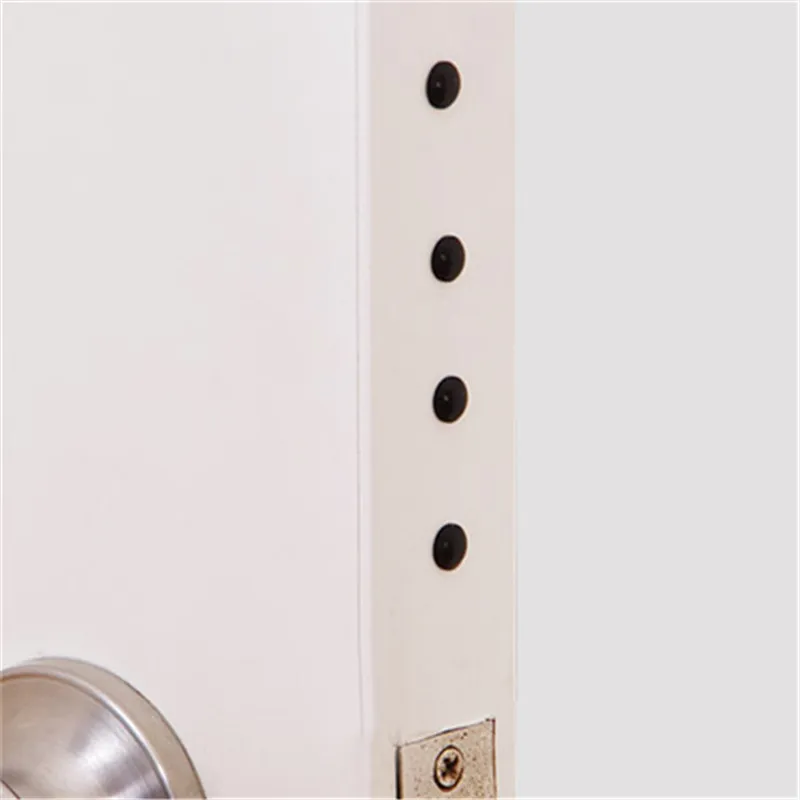 Самоклеящиеся круглые силиконовые резиновые бамперы, мягкие прозрачные многоцветные противоскользящие амортизирующие накладки, бампер