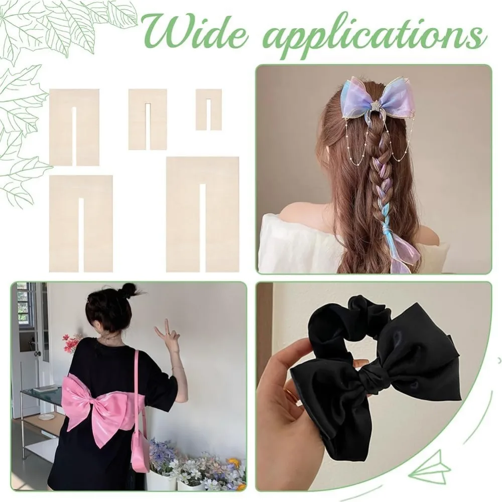 5 шт. шаблоны для изготовления бантов деревянные доски галстуков-бабочек швейный