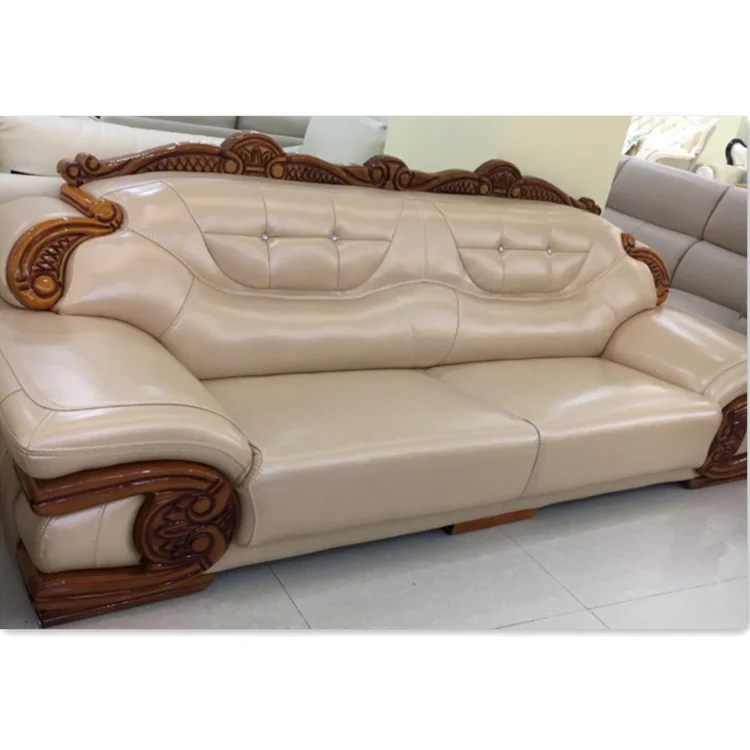 

Hot Sale European Style Soft Leather Sofa 1+2+3 6 Seaters Home Furniture Sofa Sets Modern