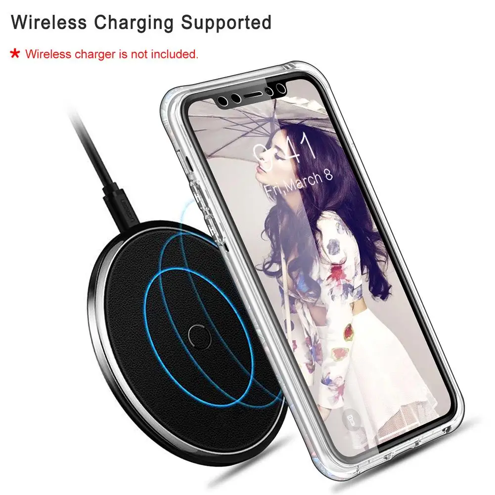 

Fashion TPU Mobile Phone Case Double Sides Cover for iPhone 11/11pro/11pro Max Full Protector Mobile Phone Accessories