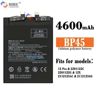 new battery 4600mah bp45 battery for xiao mi 12 pro 12x mobile phone batteries