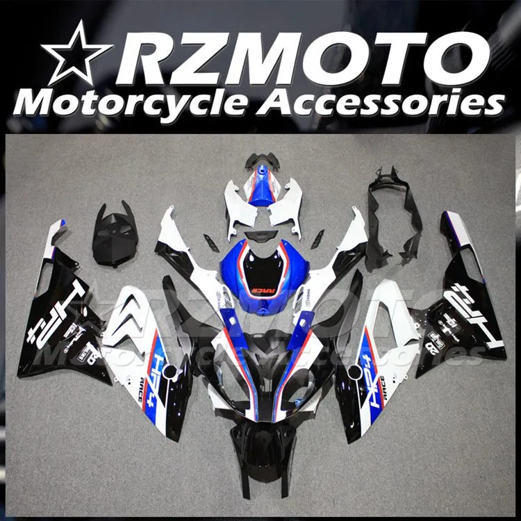 

4Gifts New ABS Whole Fairings Kit Fit For BMW S1000RR 2015 2016 15 16 HP4 Bodywork Set Custom Black Blue