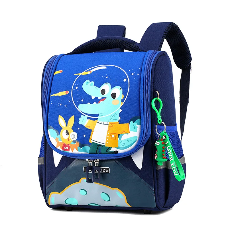 Drop shipping Cute Rabbit Baby Girls Backpack High Quality Kindergarten Schoolbag Kids Dinosaur Boys School Bags 2-6 Years