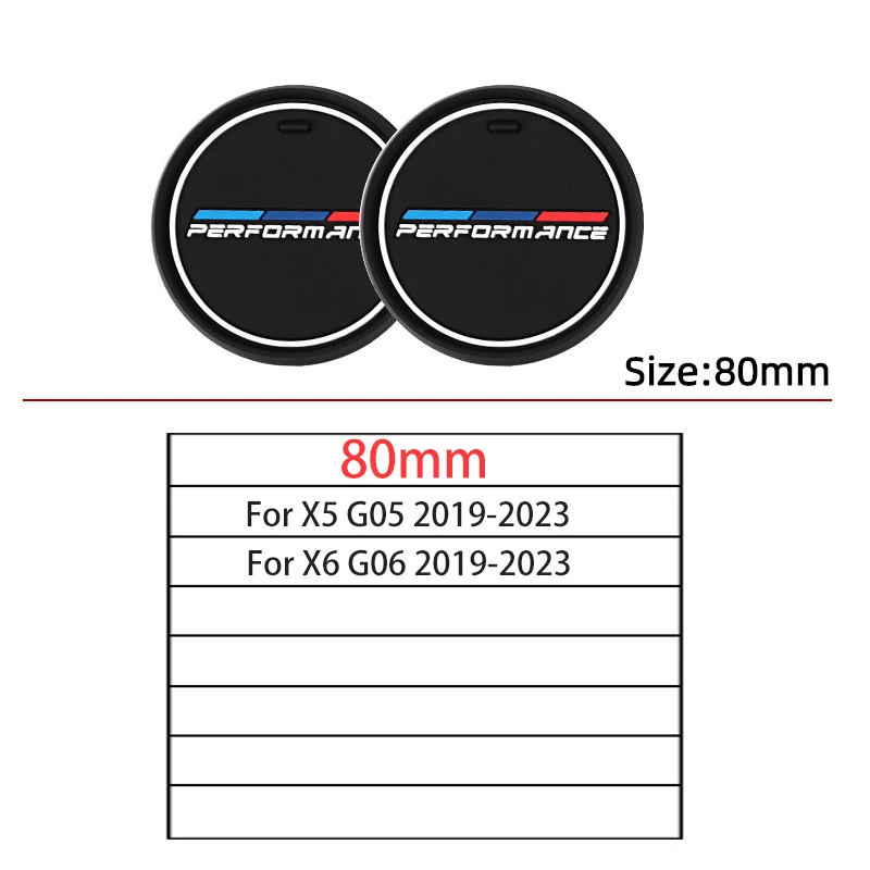 

2 шт. автомобильные подставки, силиконовый держатель для чашек, вставка для BMW 3 5 серии X1 X3 X5 G01 G02 G05 F10 F30 F48 E83 E87 E90 G30 G32 U11