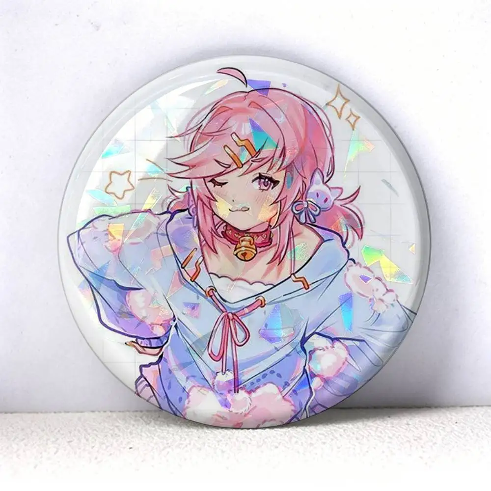 Фото Броши Natsuki DDLC 75мм, 58мм, 44мм, 25мм: значки, аксессуары для рюкзаков и головных уборов, игрушки №4