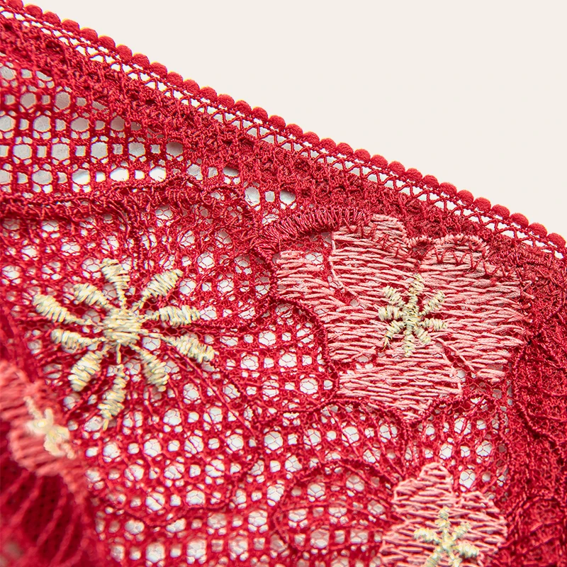 WingsLove Push Up Soft Bra Wireless Cup Lace Side Teenagers Girl Women Lady Sexy Loose Semi-Visable Thin