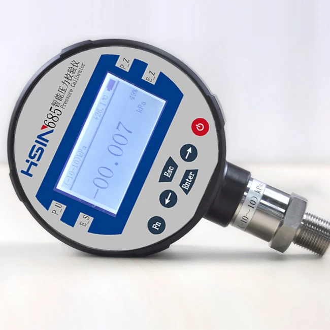 

0.05% F.S 0.02% F.S high precision digital Pressure gauge Calibrator HSIN685