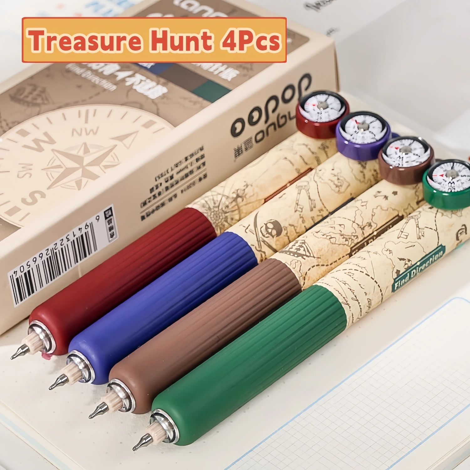 

Креативная Миниатюрная Шариковая Ручка С Компасом, Круглой Формы, Карманного Размера Для Медсестер, Удобная Ориентация