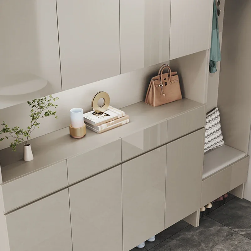 Современные шкафы для обуви органайзер шкафа держатель прихожей хранения в