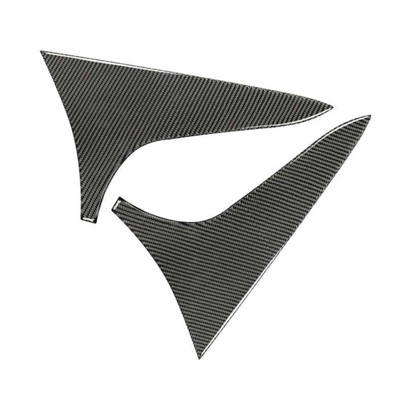 Заднее стекло крыло боковой трехугольный спойлер накладка из углеродного