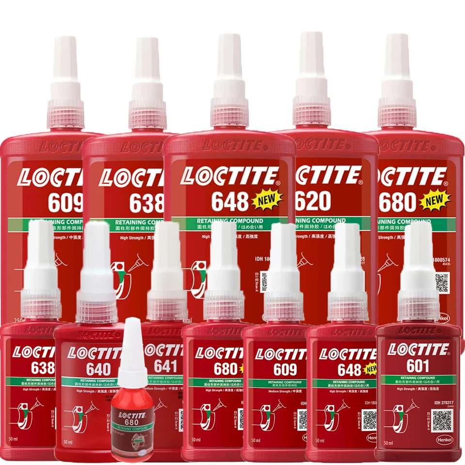 

1 шт., цилиндрические запасные части Loctite 601 620 648 680 603 609 638 640