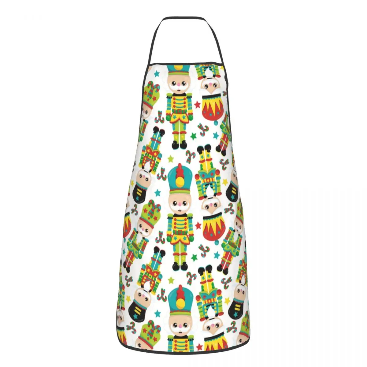 

Милый фартук с рисунком короля и солдата фартук для взрослых женщин мужчин шеф-повара кухонная утварь для приготовления пищи Рождественска...