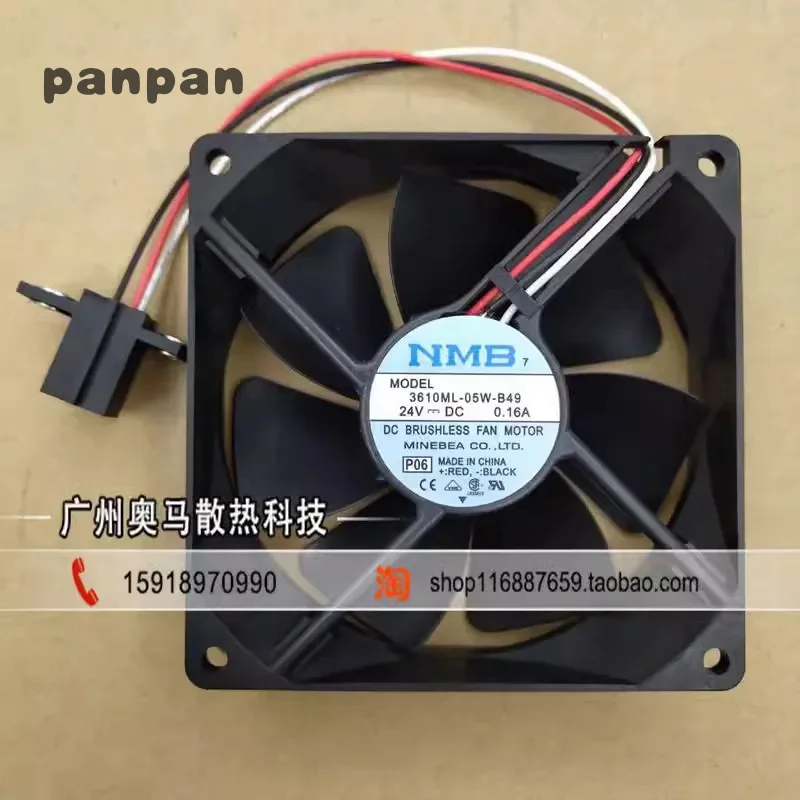 Новый охлаждающий вентилятор для системы Fanuc NMB 3610ML-05W-B49 A90L-0001-0488