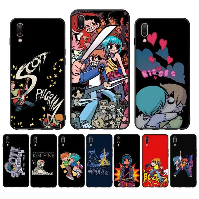

Scott Pilgrim vs the World Phone Case Case For Oppo Reno Realme C3 6Pro Cover For vivo Y91C Y17 Y19