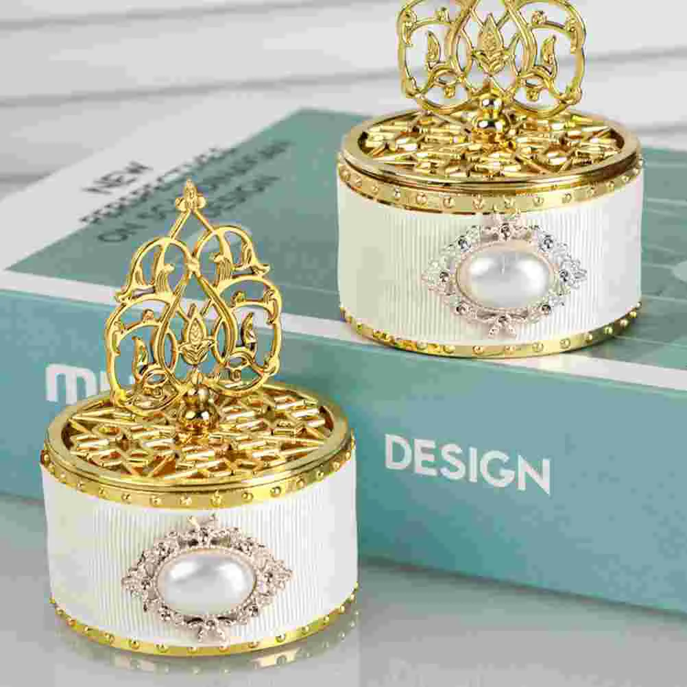 

12 Pcs Candy Box Party Favor Containers Packaging Holder Plastic Bead Lids Remembrance Gifts Wedding Decorations Commemorate