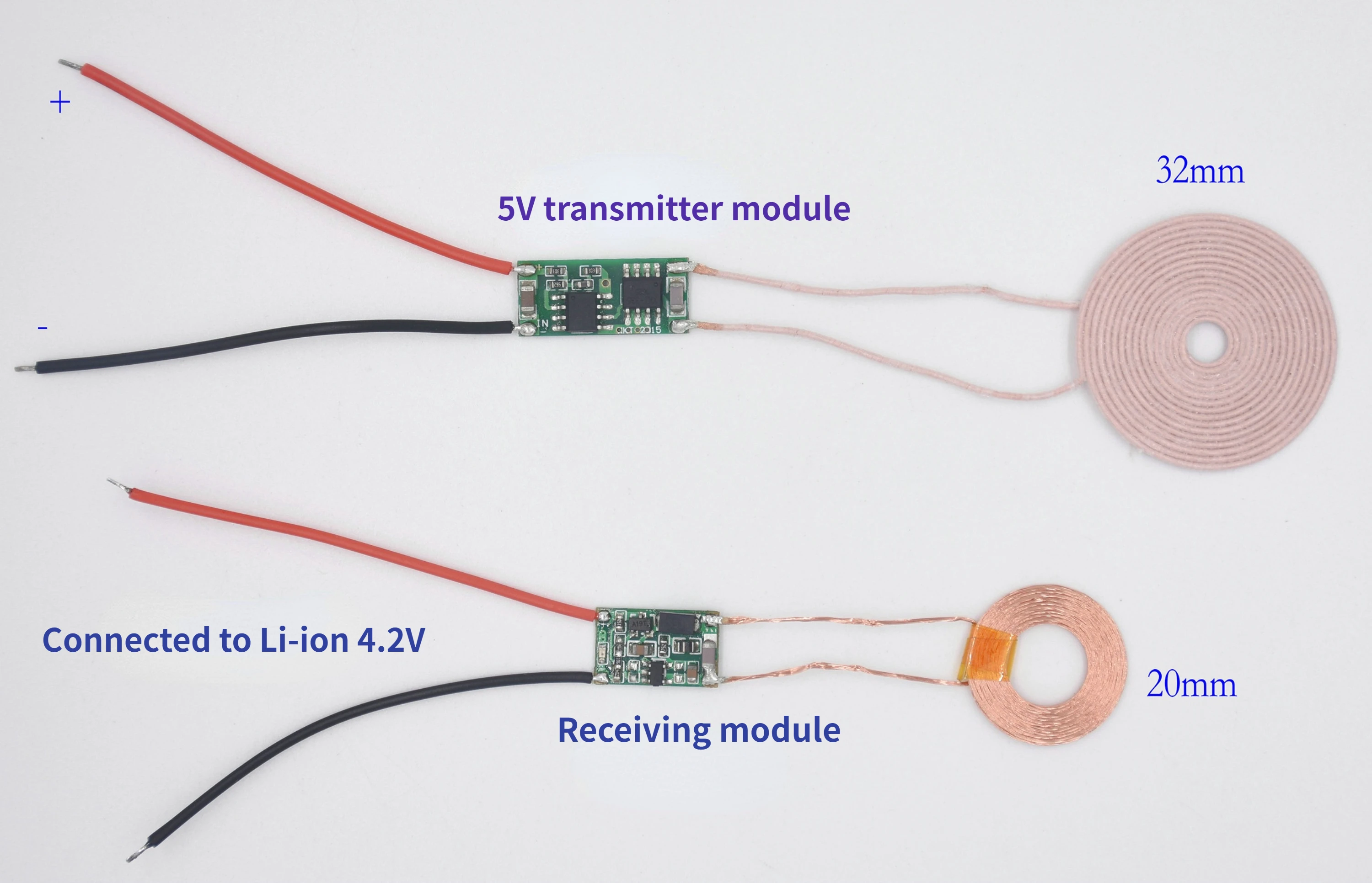 

Беспроводной зарядный Модуль 4,2 в, беспроводной модуль питания