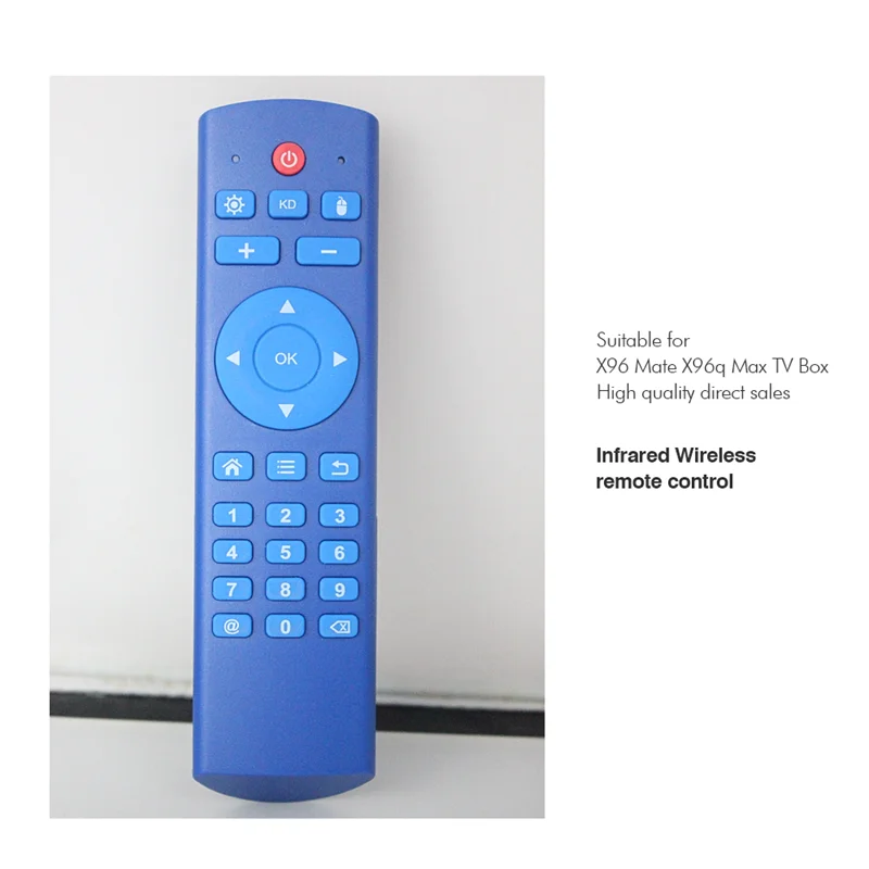 

Высококачественный ИК беспроводной пульт дистанционного управления для X96 mini/X96S/X96 X4/X96 S400/X96 MAX +/X96M/X96Q/X96Q MAX/X96 Mate телеприставка