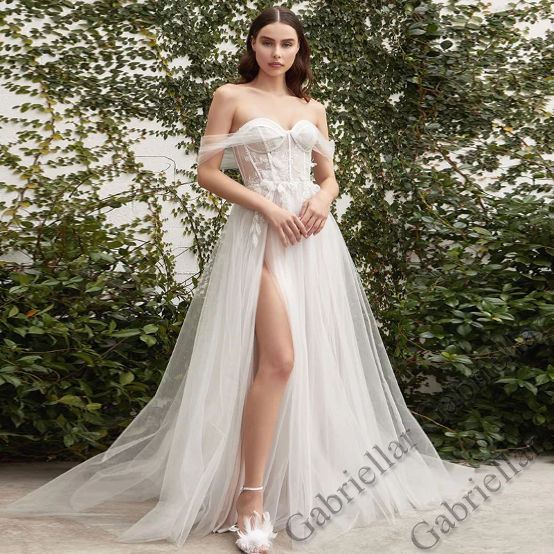 

Женское свадебное платье It's yiiya, белое элегантное платье на молнии без рукавов с аппликацией и разрезом на лето 2022