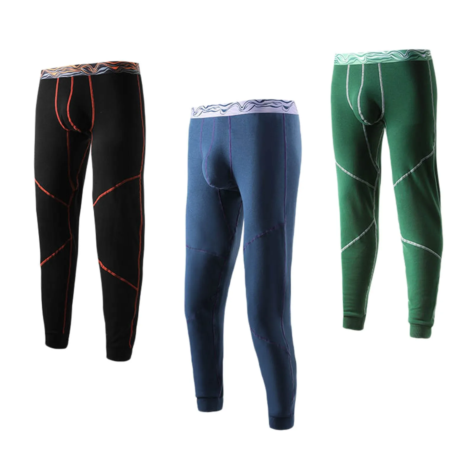 

Мужские облегающие узкие эластичные теплые брюки Lnner Hall