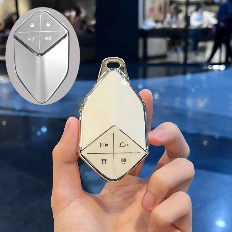 

Мягкий чехол из ТПУ для автомобильного пульта дистанционного управления, защитный держатель для Changan Deepal SL03 S7 2023 2024, автомобильные аксессуары