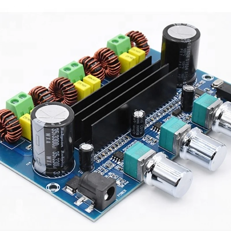 

5.0 digital amplifier board TPA3116D2 dual core hi-fi 2.1 channels 2*50W+100W