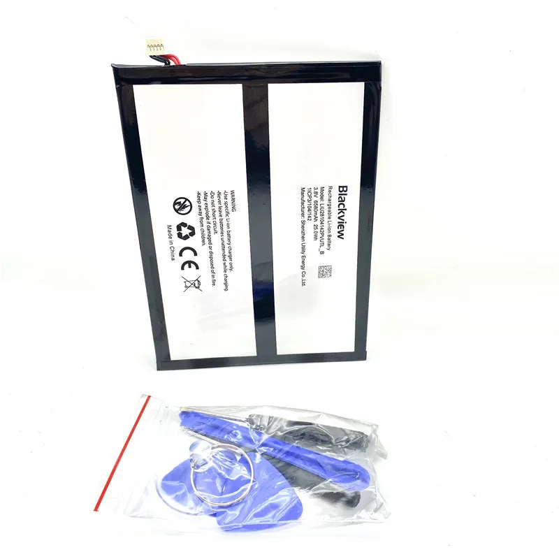 В наличии новая дата производства для Blackview TAB 70 аккумулятор Wi-Fi 6580 мАч LiU28104142PVUTL