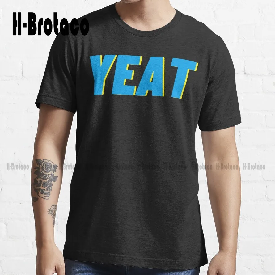

Yeat Fonts Trending T-Shirt Shirt Printing High Quality Cute Elegant Lovely Kawaii Cartoon Sweet Cotton Tee Shirts Xs-5Xl Unisex