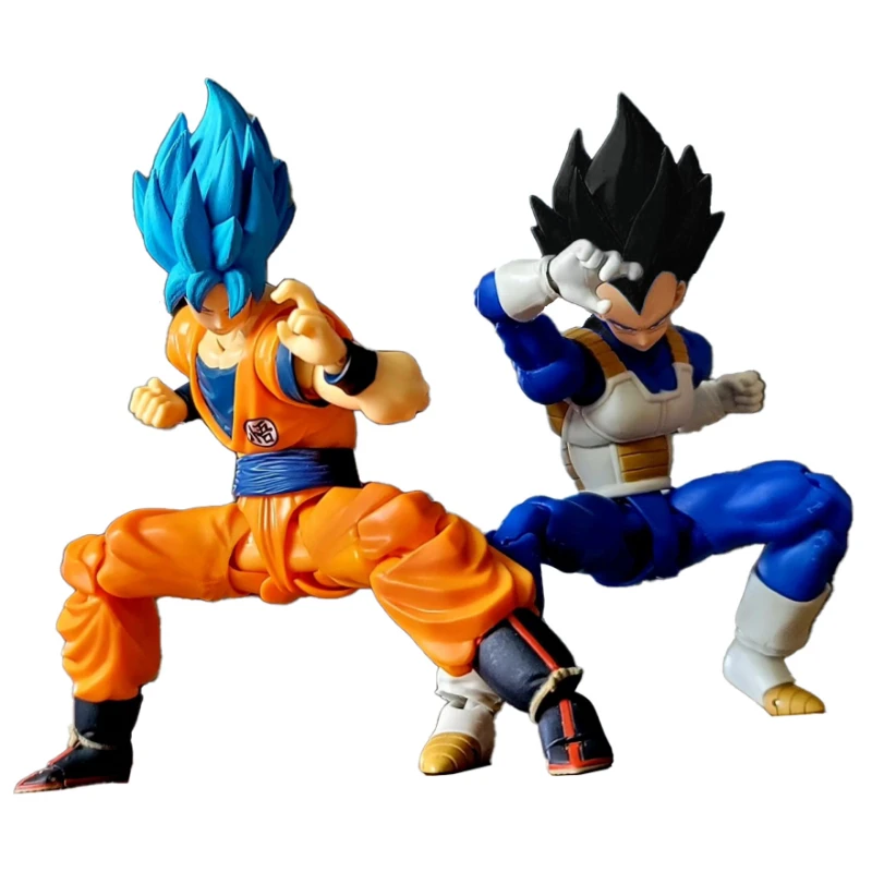 

Assembly Model FRS Super Saiyan Sun Wukong Blue Hair Sun Wukong Dragon Ball Super Spot Joint Mobility Toy Doll