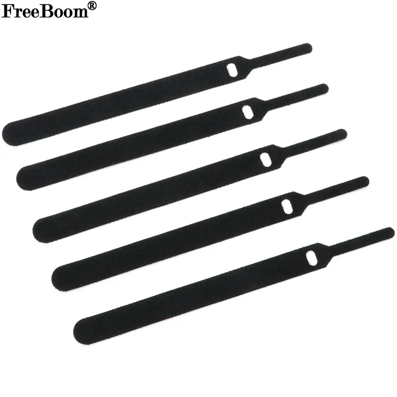 

Проволочный органайзер, съемные кабельные стяжки, черные 12x15/20/30 см, нейлоновые ремни с крючками и петлями, обертка на молнии, комплект, повязка, пластик, крепление