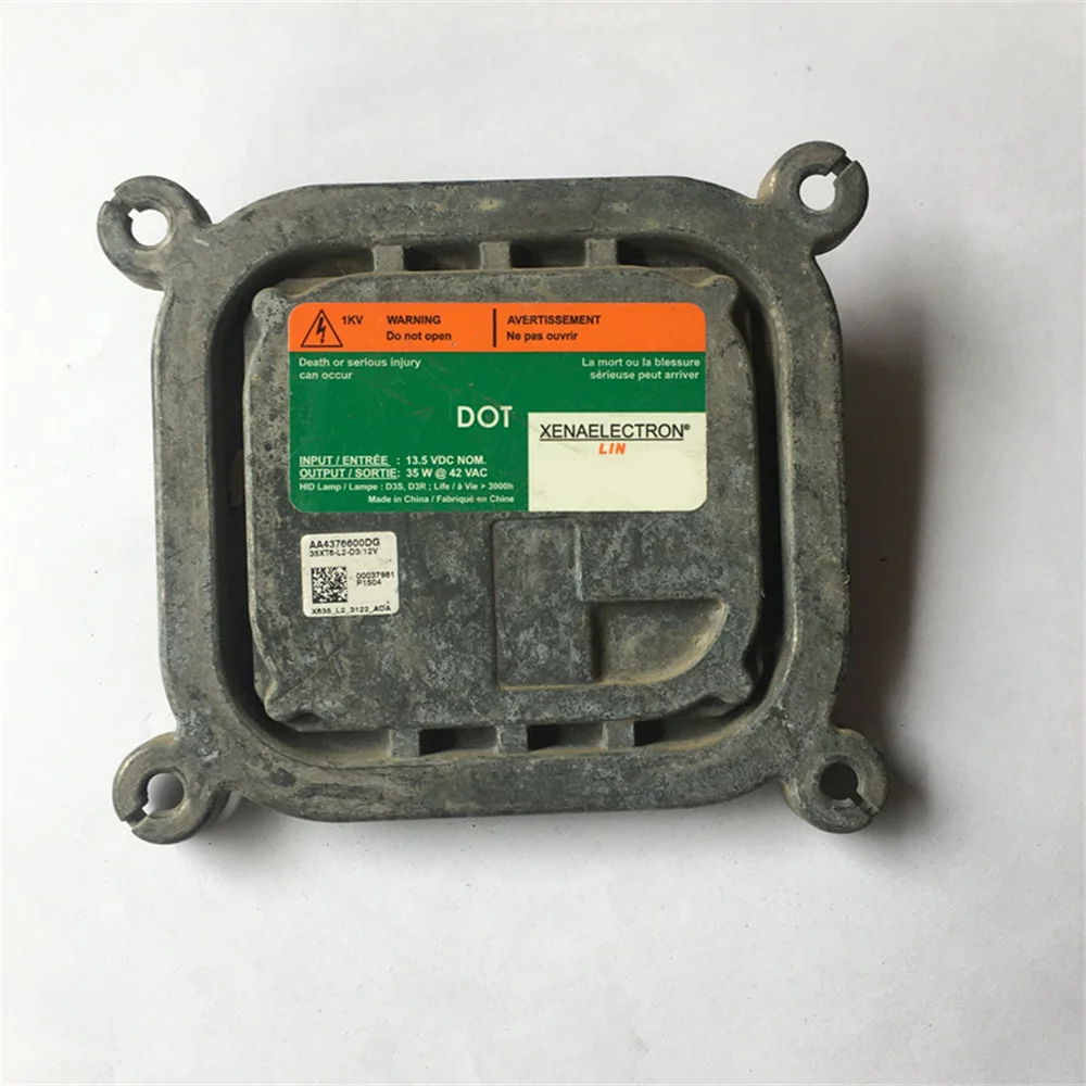 Подержанные оригинальные 35XT6-L2-D3 12 В D3S ксеноновые фары HID балластный модуль 35XT6-D3