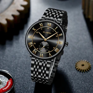 CUENA brand business simple men's watch casual analog quartz watch sports waterproof calendar clock 