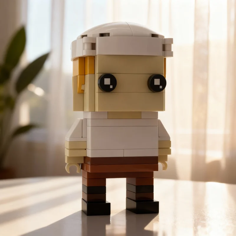 Фото 125 шт. MOC Тинтин и краб «Золотые когти» BrickHeadz, модель из строительных блоков, образовательная коллекция, 3D-дисплей, идея для подарка на день рождения №1