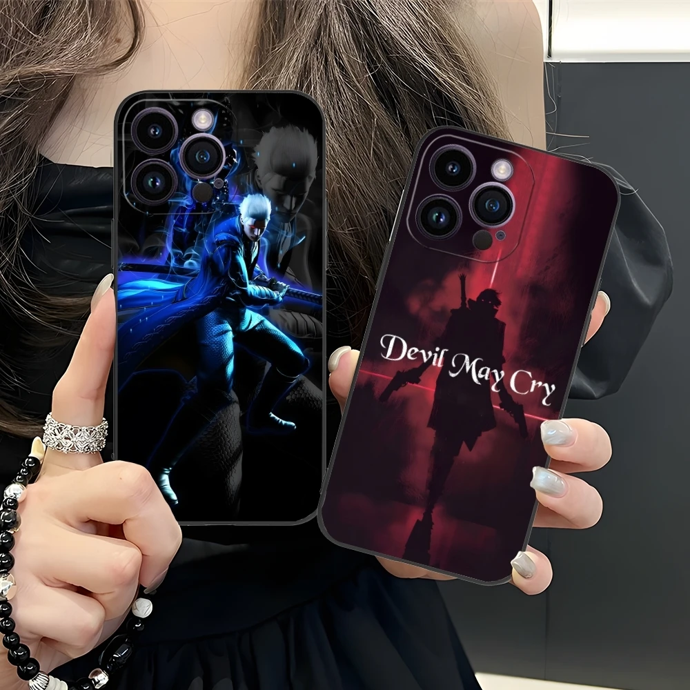 Цветной Чехол для мобильного телефона DMC verгил с рисунком iPhone 16 15 14 13 12 11 X XR XS 8 7 Pro Max