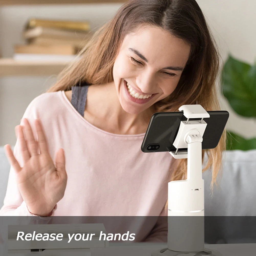 Najtaniej Auto Face Tracking Gimbal Mobilny Stabilizator Smartphone Uchwyt Statywu Telefon Selfie Stick 360 Obrót Zdjęcie Nagrywanie Wideo Góra