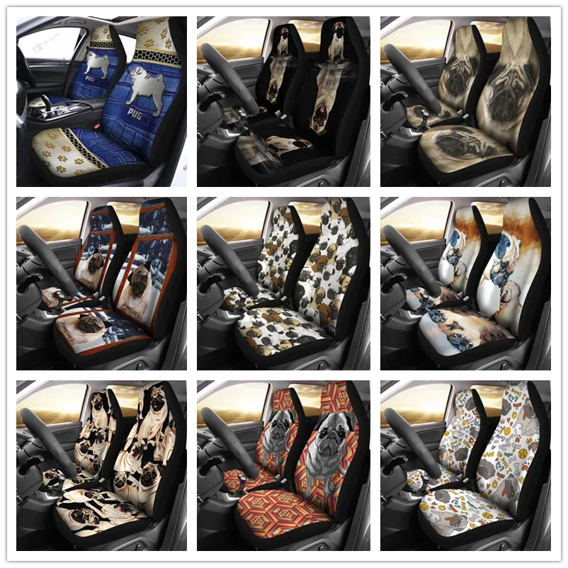 Набор чехлов на сиденья автомобиля Dream Pug 2 шт. автомобильные аксессуары коврики