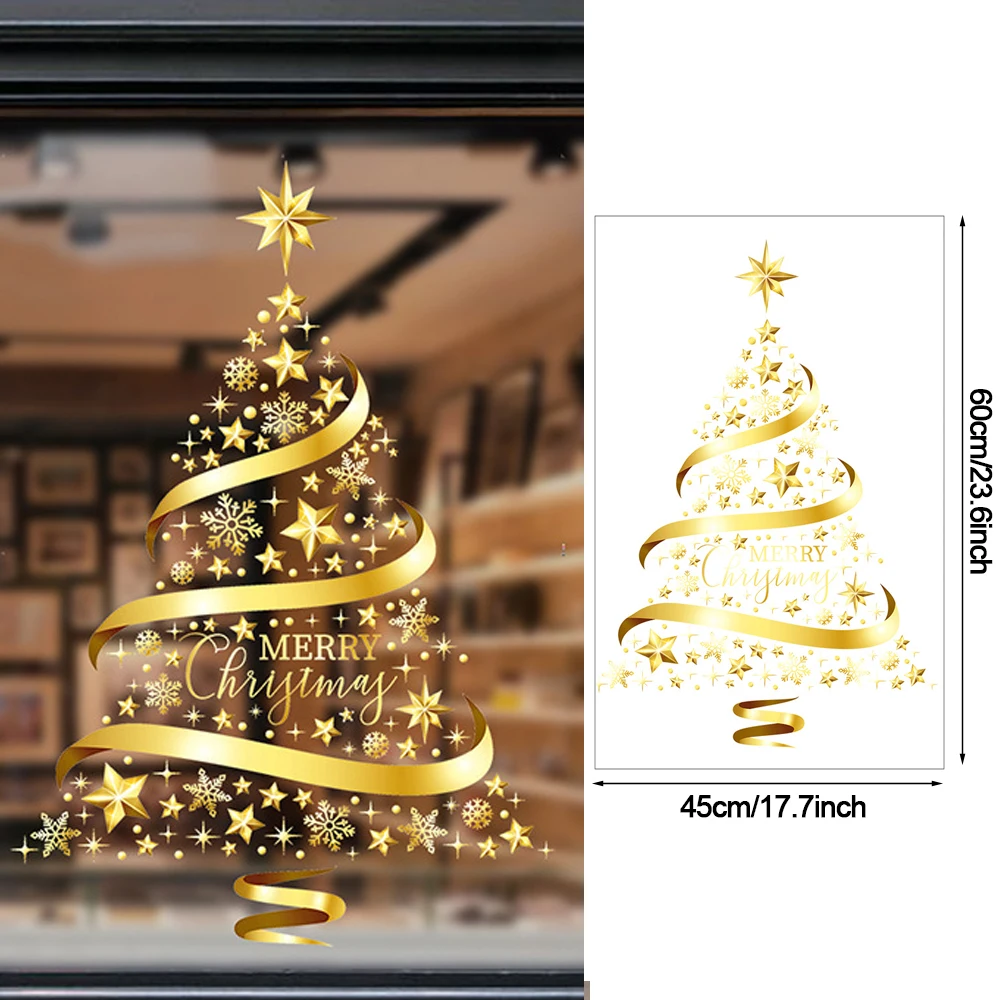 

Рождественская елка наклейка ПВХ