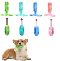 dog rubber chew toys dog toothbrush teeth cleaing toy pet puppy supplies bite resistant for small meduim large dog