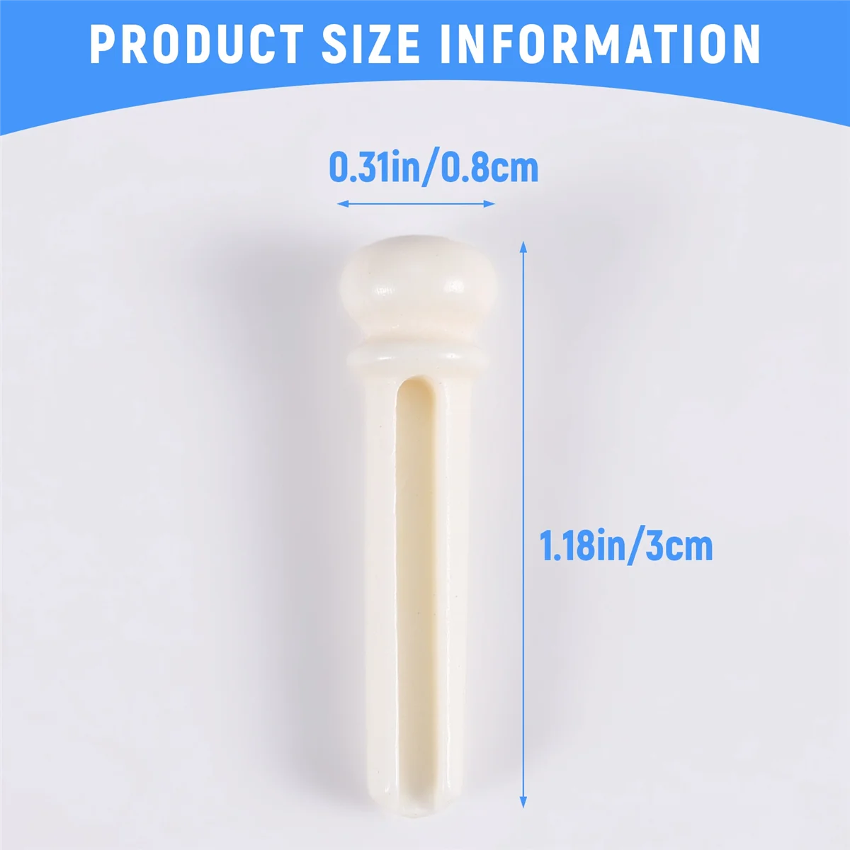 6 шт. мостовые булавки для акустической гитары