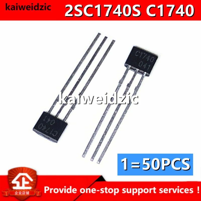 Kaiweikdic новый импортный оригинальный 2SC1740S C1740 2SC1740 в линейном транзисторе TO-92