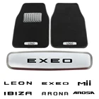 Автомобильные коврики, металлические наклейки с эмблемой для Seat Toledo Tarraco MII LEON MK2 MK3 IBIZA EXEO CORDOBA ATECA AROSA ARONA ALTEA Alhambra